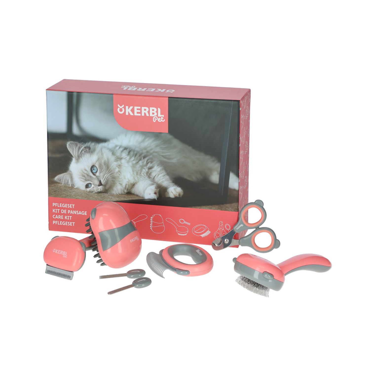 182484 Set za njegu mačaka 7dijelni - Image 2