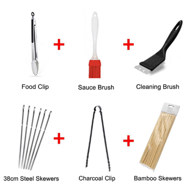 Set za roštilj 6 dijelni GrillPro